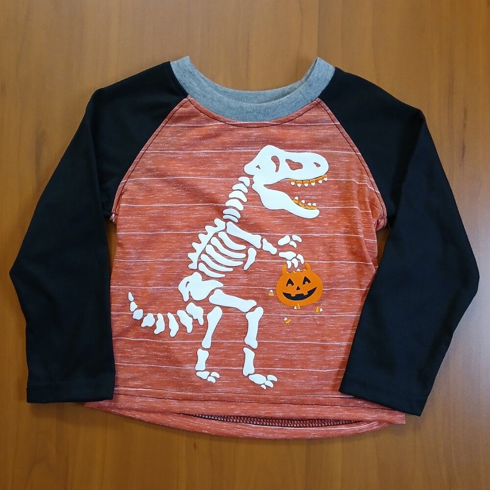 Way to Celebrate Skeleton Dinosaur T-Shirt - 2T